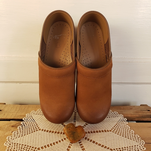 Dansko Honey Suede Clog Burnished Nubuck Pro Distressed Heritage Granny 38/7.5-8 - Picture 11 of 15